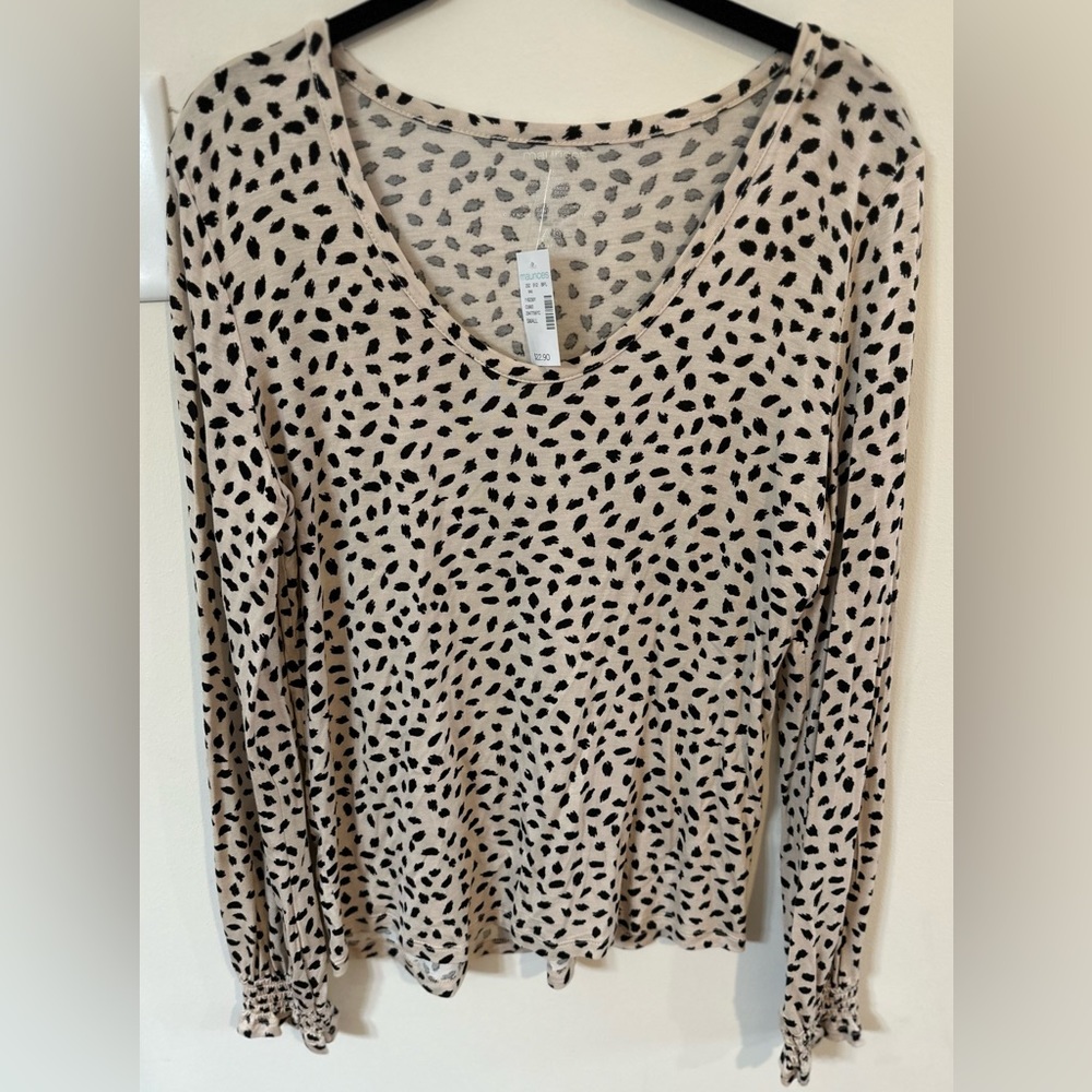 Maurice’s Womens Leopard Print Blouse